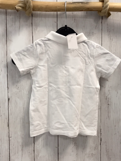 H&M  T-Shirt  Gr. 86  weiß Polokragen 