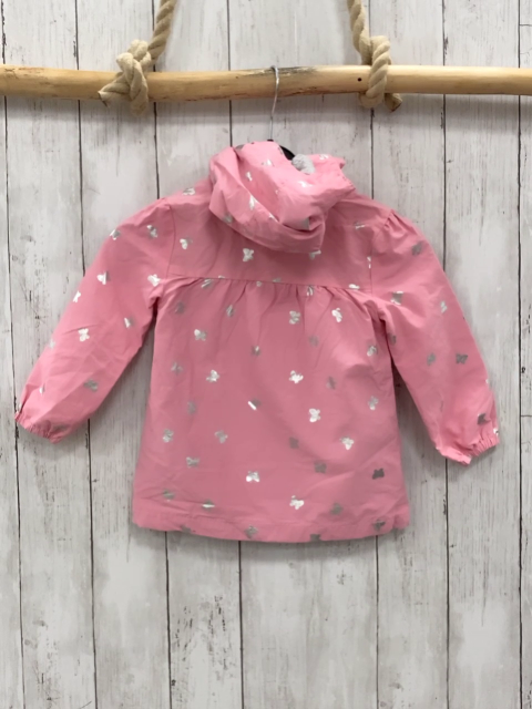 S´Oliver  Jacke  Gr. 92  rosa silber Schmetterlinge 