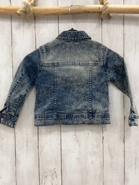 Tom Tailor  Jeansjacke  Gr. 92  blau Schmetterlinge 