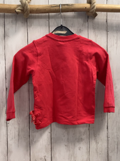 Tom Tailor Pullover Gr. 86  rot Bild mit Pandabär 