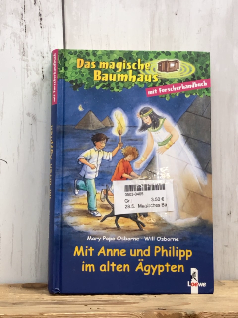 Magisches Baumhaus  Buch Mit Anne und Philipp im alten Ägypten 