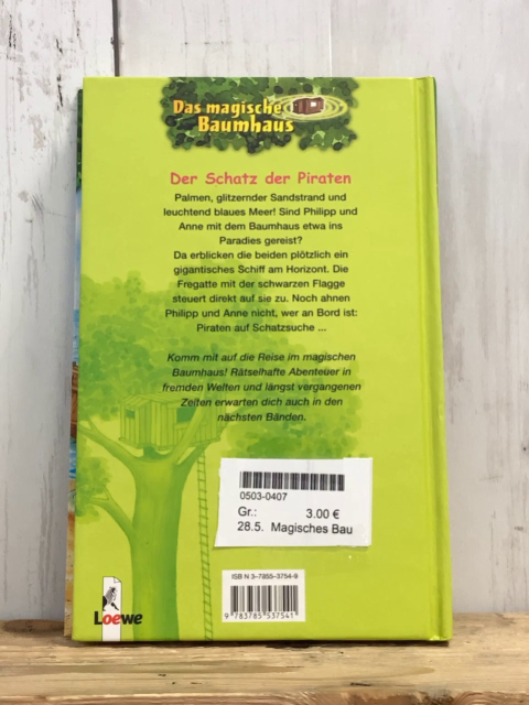 Magisches Baumhaus  Buch Der Schatz der Piraten 