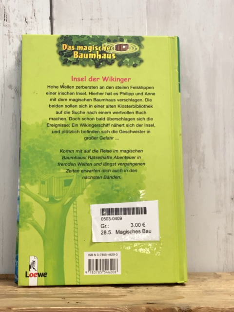 Magisches Baumhaus  Buch Insel der Wikinger 