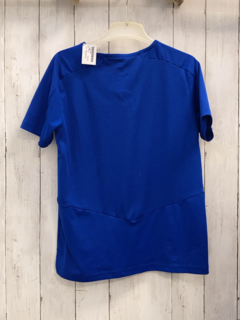 Decathlon  Sportshirt  Gr. 152  blau Struktur 