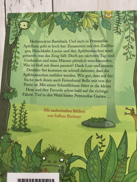 Buch Petronella Apfelmus Hexenbuh und Schnüffelnase  