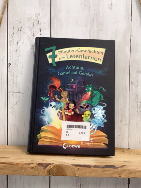   Buch 7 Minuten-Geschichten zum Lesenlernen Achtung, Gänsehaut-Gefahr