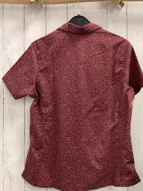 McKinley  Sommerbluse  Gr. 38  rostbraun lachs Blumen 