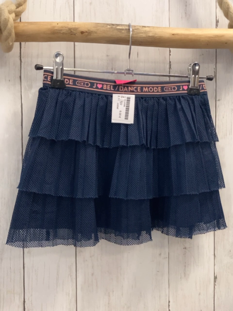 Jubel Rock Gr. 122  blau Tüll Bund mit Schrift