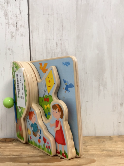 Haba  Holzspielzeg  Buch Kinder mit Drachen 