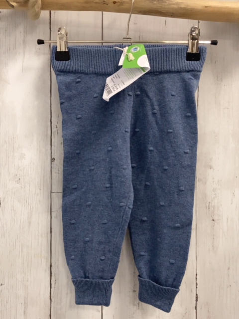 neu Alana  Leggings  Gr. 74  blau Noppen Strick NP 11,90 € 