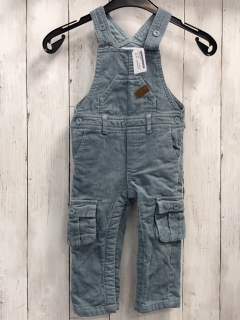 Vertbaudet  Latzhose  Gr. 80  eisblau Kord 