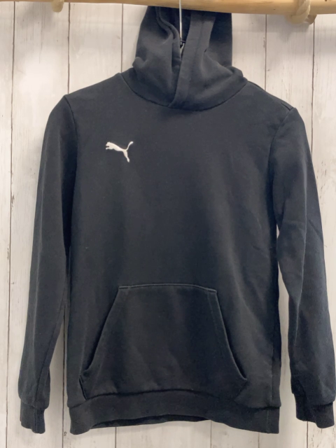Puma  Pullover  Gr. 146  schwarz Kapuze Bauchtasche 