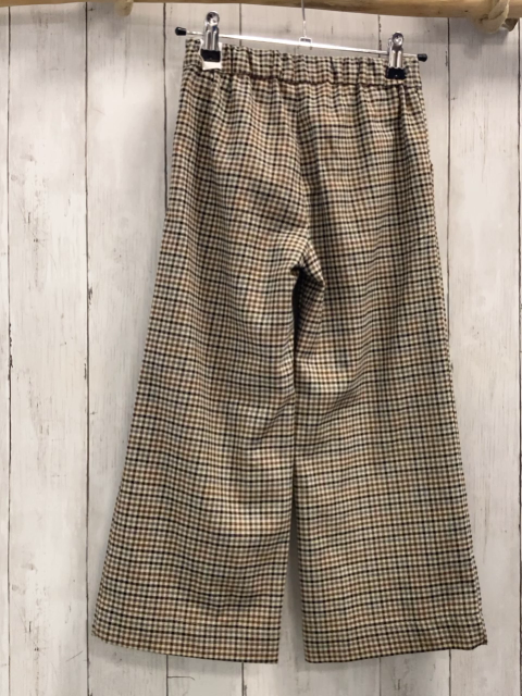 Coton Kids  Hose  Gr. 116  beige braun schwarz kariert 