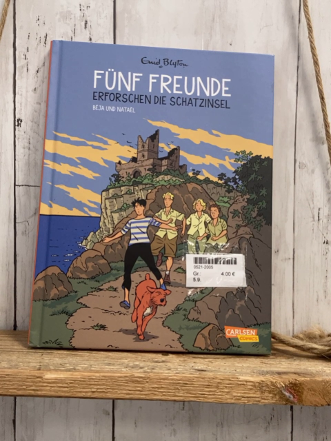  Comicbuch 5 Freunde erforschen die Schatzinsel 