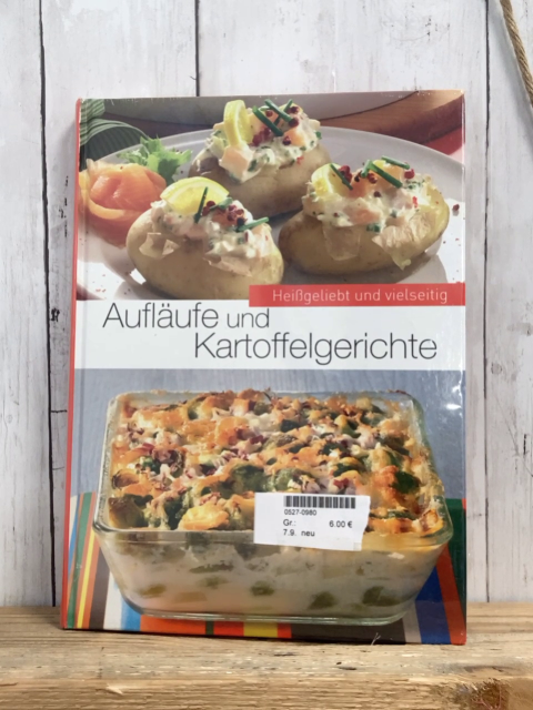 neu  Kochbuch Aufläufe und Kartoffelgerichte 