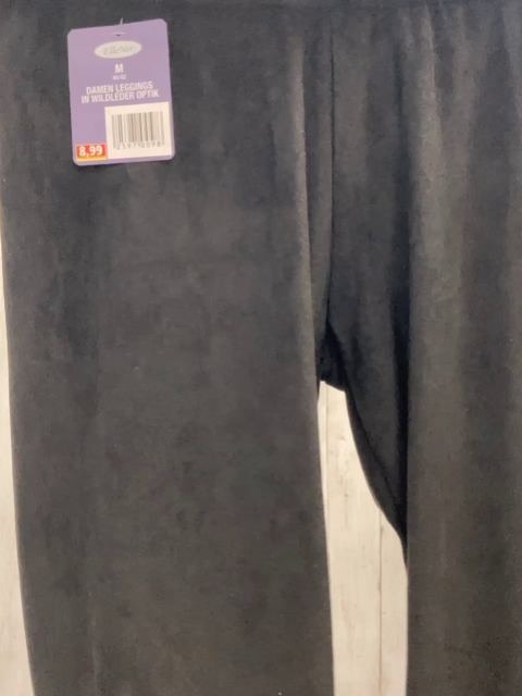 neu  Leggings  Gr. 40/42  schwarz wildlederoptik 