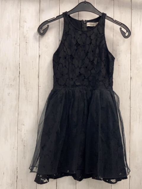 Abercrombie Kleid Gr. 152  schwarz Spitze Tüllrock