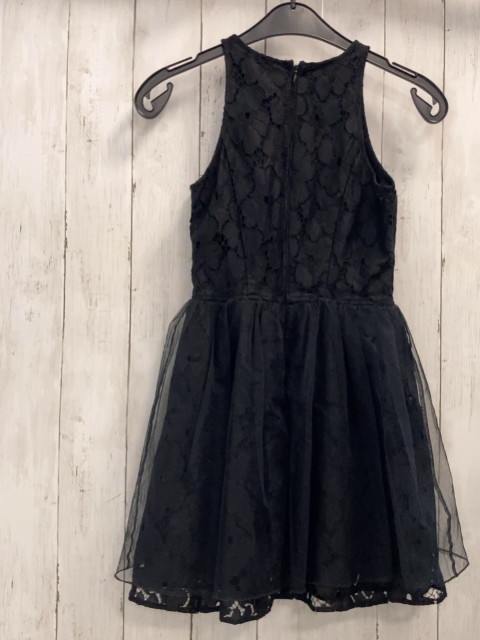 Abercrombie Kleid Gr. 152  schwarz Spitze Tüllrock