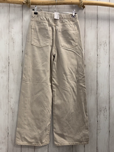 Zara  Hose  Gr. 146  hellgrau Jeans Kordel 