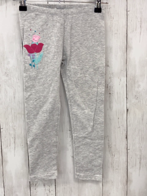 Peppa Pig  Leggings  Gr. 110  grau Blume Peppa Pig 
