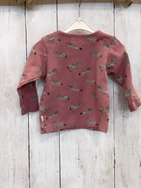 Feetje  Pullover  Gr. 68  altrosa Zebras 