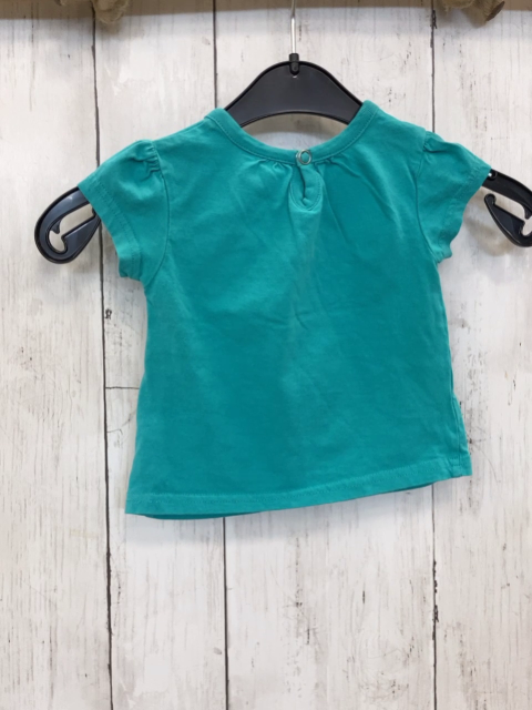 Roxy  T-Shirt  Gr. 68  türkis Regenbogen Herzen Vogel 