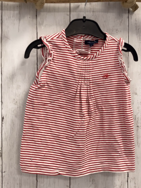 Tommy Hilfiger  T-Shirt  Gr. 98  rot weiße Streifen 