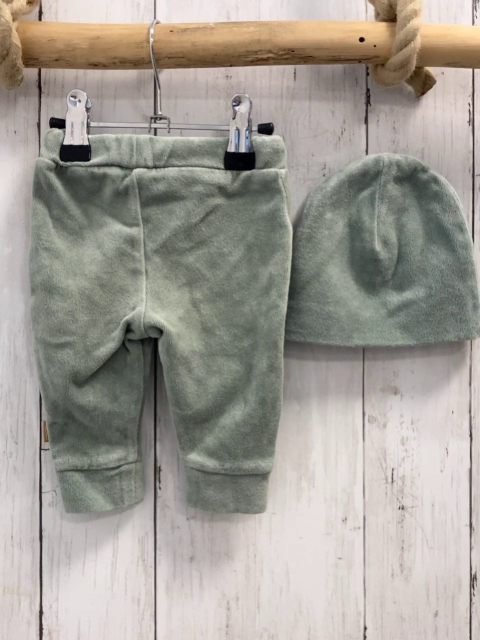 2tlg  Jogginghose + Mütze  Gr. 56  mint Nicky 