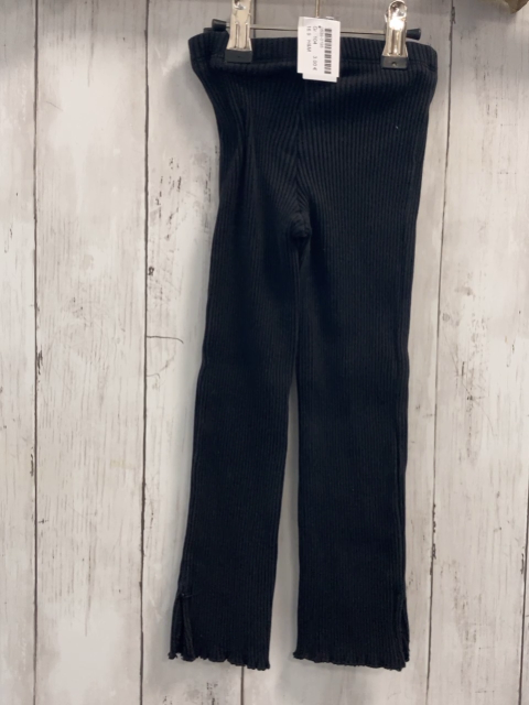 H&M Leggings  Gr. 104  schwarz Rippen 