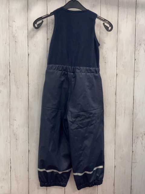 Jako-o  Regenhose  Gr. 92  blau gummiert gefüttert Fleeceoberteil 