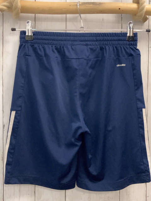 Adidas  Sportshorts  Gr. 152  blau weiße Seitenstreifen 