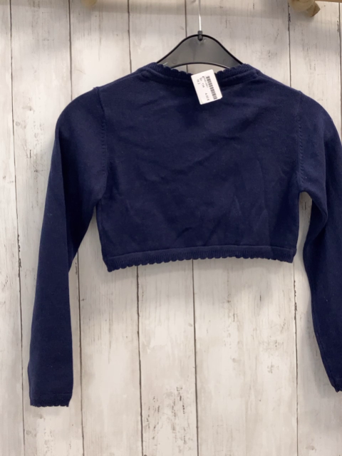   Strickjacke  Gr. 134  blau 