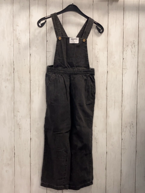 H&M  Latzhose  Gr. 116  grau Jeans 