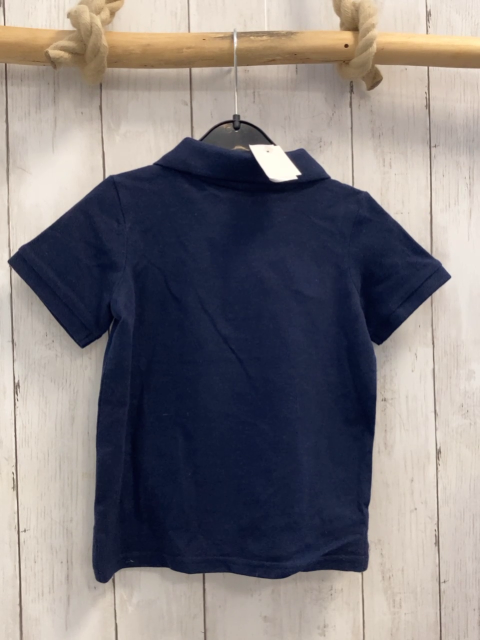 H&M  T-Shirt  Gr. 92  blau Polokragen