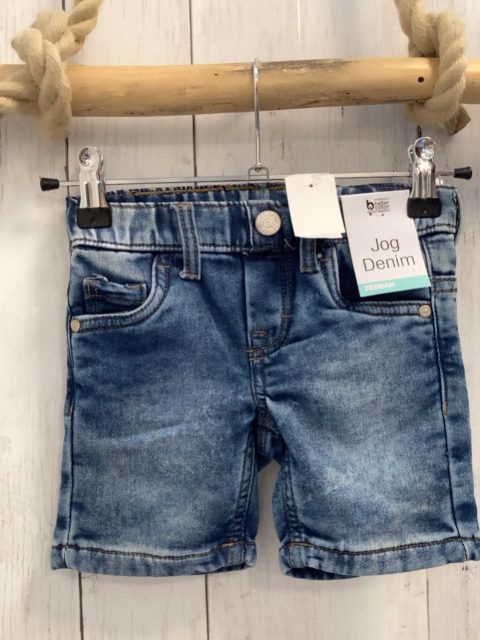 neu  Shorts  Gr. 92  blau Jeans Gummizugbund 