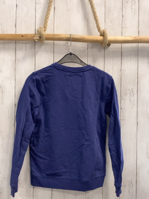 Mini Boden  Pullover  Gr. 152  blau bunte Krabbe mit Plüsch 