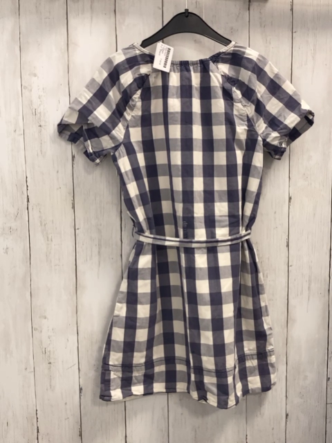 Esprit  Kleid  Gr. 140  grau weiß kariert 