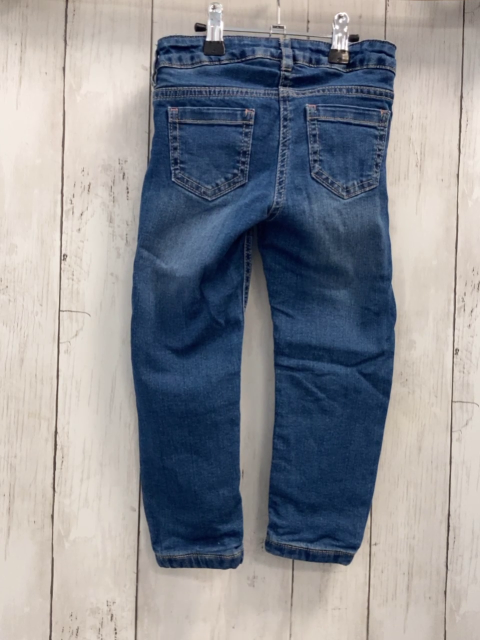   Hose  Gr. 98  blau Jeans gefüttert Hello Kitty Bund verstellbar 