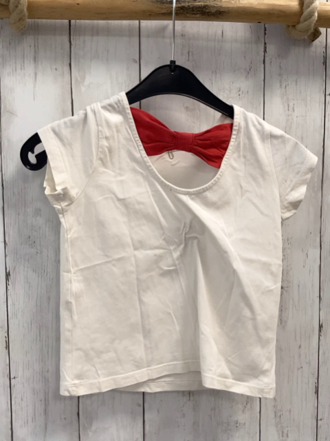 Sergent Major  T-Shirt  Gr. 104  weiß Mädchen mit Muscheln 