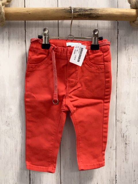 Obaibi  Hose  Gr. 74  hellrot  Bund verstellbar 