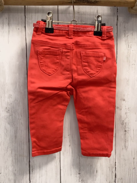 Obaibi  Hose  Gr. 74  hellrot  Bund verstellbar 
