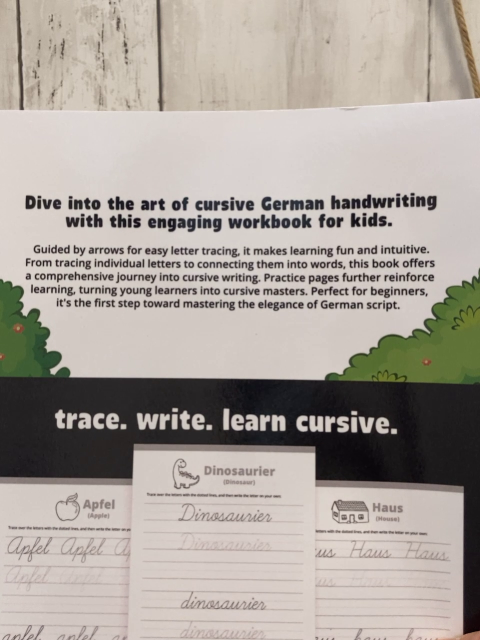   Lernheft  Cursive German 