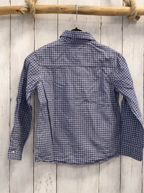 H&M  Hemd  Gr. 122  blau schwarz weiß kariert 