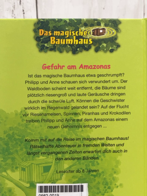 Magisches Baumhaus  Buch Gefahr am Amazonas 