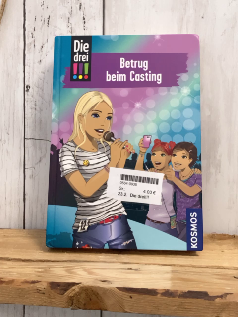 Die drei!!!  Buch Betrug beim Casting 