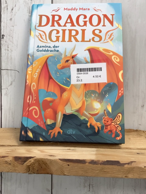   Buch Dragon Girls Azmina, der Golddrache 