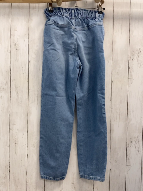 H&M  Hose  Gr. 152  blau Jeans Gummizugbund 