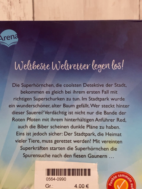  Buch Die Superhörnchen Bissigen Biestern auf der Spur 