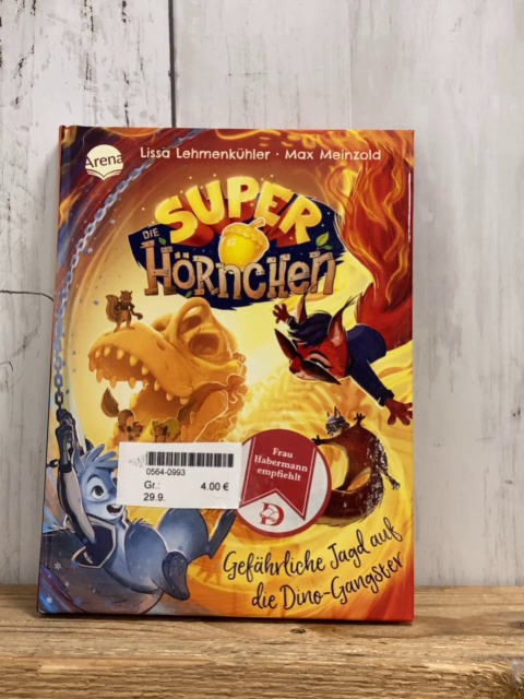  Buch Die Superhörnchen Gefährliche Jagd auf die Dino-Gangster 
