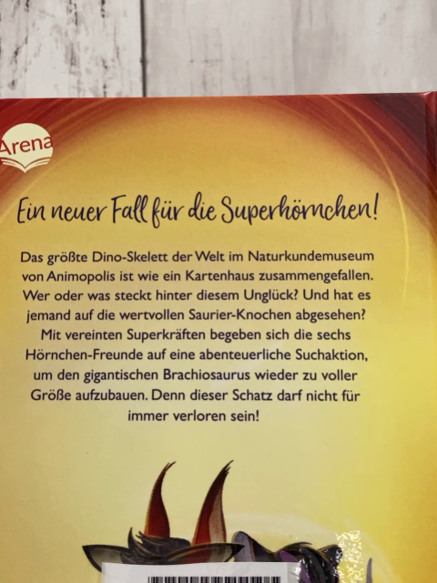  Buch Die Superhörnchen Gefährliche Jagd auf die Dino-Gangster 